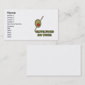 Olivenöl Visitenkarte (Vorne/Hinten)