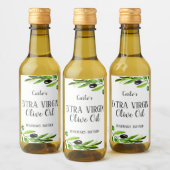 Olivenölflasche mit extra Jungfrau - Neuartiges Pr Weinetikett (Flaschen)