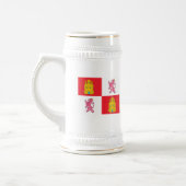 Olivenölseifen-und Leon-Flaggen-Tasse Bierglas (Links)