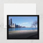 Olivenpark :: Winter Postkarte (Vorne/Hinten)