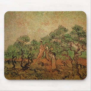 Olivenpflücker von Vincent van Gogh Mousepad