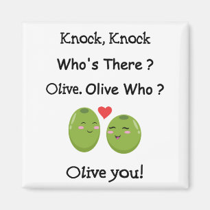 Olivenpuppe Magnet
