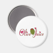 Olivensaft Magnet (Vorderseite/Rückseite)