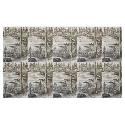 Olivensee Stoff (Fat Quarter (45,7 x 55,9 cm))