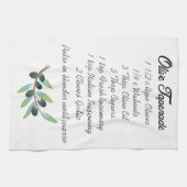 Oliventapenade Geschirrtuch (Horizontal)