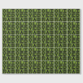 Oliventraub, Farbe Geschenkpapier (Flach)