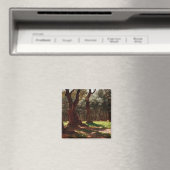 Olivenwald in Cap Saint Martin Magnet (In Situ (Geschirrspüler))