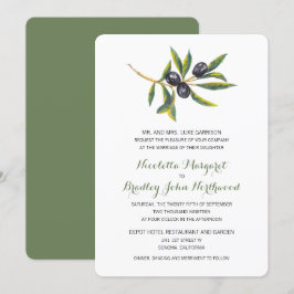 Olivenweg | Hochzeit Einladung