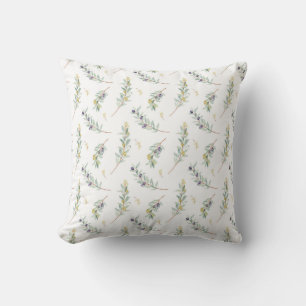 Olivenzweig Botanical Minimal Kissen