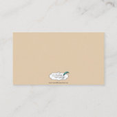 Olivenzweig: Eine toskanische Platzkarte der Touch (Rückseite)