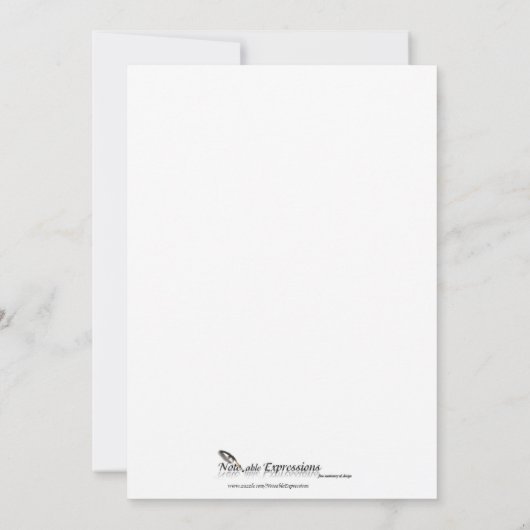 Olivenzweig: Eine toskanische Touch lädt zu Hochze Einladung (Rückseite)