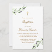 Olivenzweig Einladung (Vorderseite)