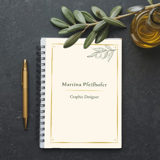 "Olivenzweig elegant" Planer