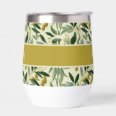 Olivenzweig-Monogramm-Name (Links)