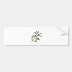 Olivenzweig olive twig autoaufkleber