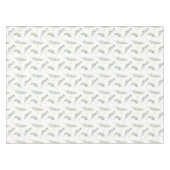 Olivenzweig Rustikal Grün Tischdecke (Vorderseite (Horizontal))