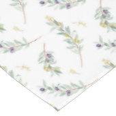 Olivenzweig Rustikal Grün Tischdecke (Schrägansicht)