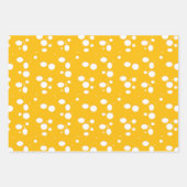 Olivenzweig und gelbes Käsemuster Geschenkpapier Set (Vorderseite 3)