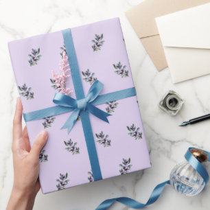 Olivenzweig-Wasserfarbenmuster Geschenkpapier