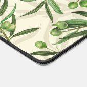 Olivenzweige Aquarell Schreibtischunterlage (Ecke)