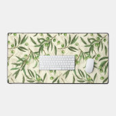 Olivenzweige Aquarell Schreibtischunterlage (Tastatur & Maus)