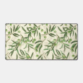 Olivenzweige Aquarell Schreibtischunterlage (Vorderseite)
