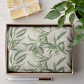 Olivenzweige Aquarell Seidenpapier (Geschenk)