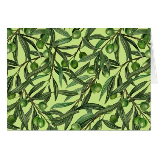 Olivenzweige auf Honigtau (Vorderseite (Horizontal))