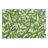 Olivenzweige auf Honigtau Kissenbezug (Vorderseite-Rechts)