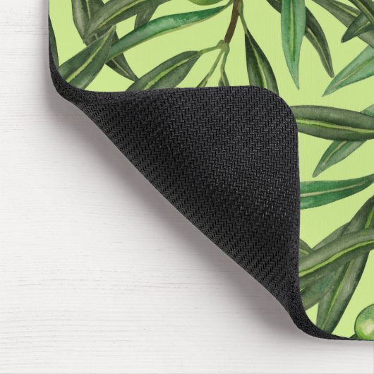 Olivenzweige auf Honigtau Mousepad (Ecke)