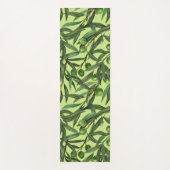 Olivenzweige auf Honigtau Yogamatte (Vorderseite)