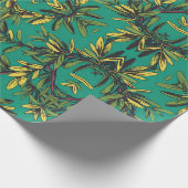 Olivenzweige Gratis Palästina Blumen & Botanicals Geschenkpapier (Ecke)