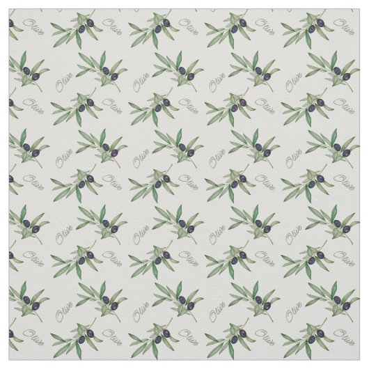 Olivenzweige Stoff (Muster)
