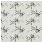 Olivenzweige Stoff (Nahaufnahme)