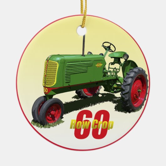 Oliver 60 Row Crop Keramikornament (Vorne)