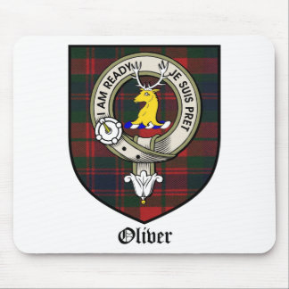 Oliver-Clan-Wappen-AbzeichenTartan Mousepad