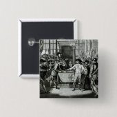 Oliver Cromwell Button (Vorne & Hinten)