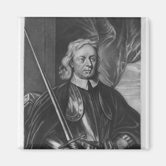 Oliver Cromwell Illustration Magnet (Vorne)