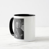 Oliver Cromwell-Illustration Tasse (Vorderseite Links)