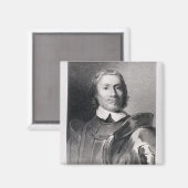 Oliver Cromwell , Lord Protector of England Magnet (Vorderseite/Rückseite)