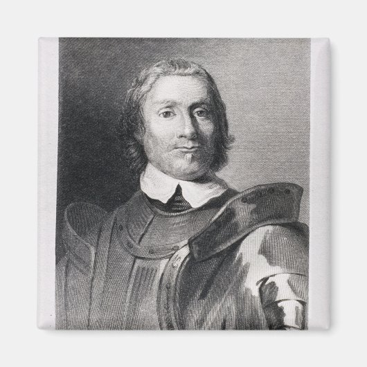 Oliver Cromwell , Lord Protector of England Magnet (Vorne)