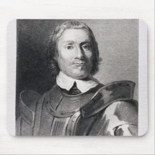 Oliver Cromwell, Lord Protector von England Mousepad