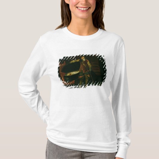 Oliver Cromwell mit dem Sarg von Charles I T-Shirt (Vorderseite)