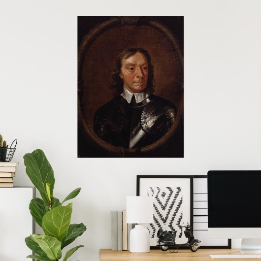 Oliver Cromwell Poster (Heimbüro)