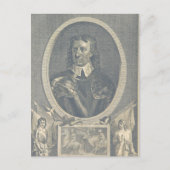 Oliver Cromwell Postkarte (Vorderseite)