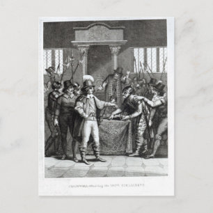 Oliver Cromwell Postkarte