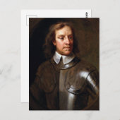 Oliver Cromwell Postkarte (Vorne/Hinten)