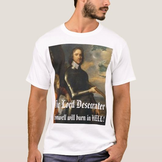 Oliver Cromwell T-Shirt (Vorderseite)