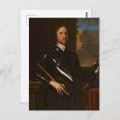 Oliver Cromwell von Robert Walker Postkarte (Vorne/Hinten)