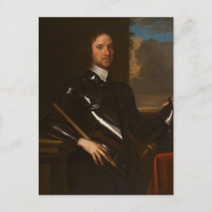 Oliver Cromwell von Robert Walker Postkarte